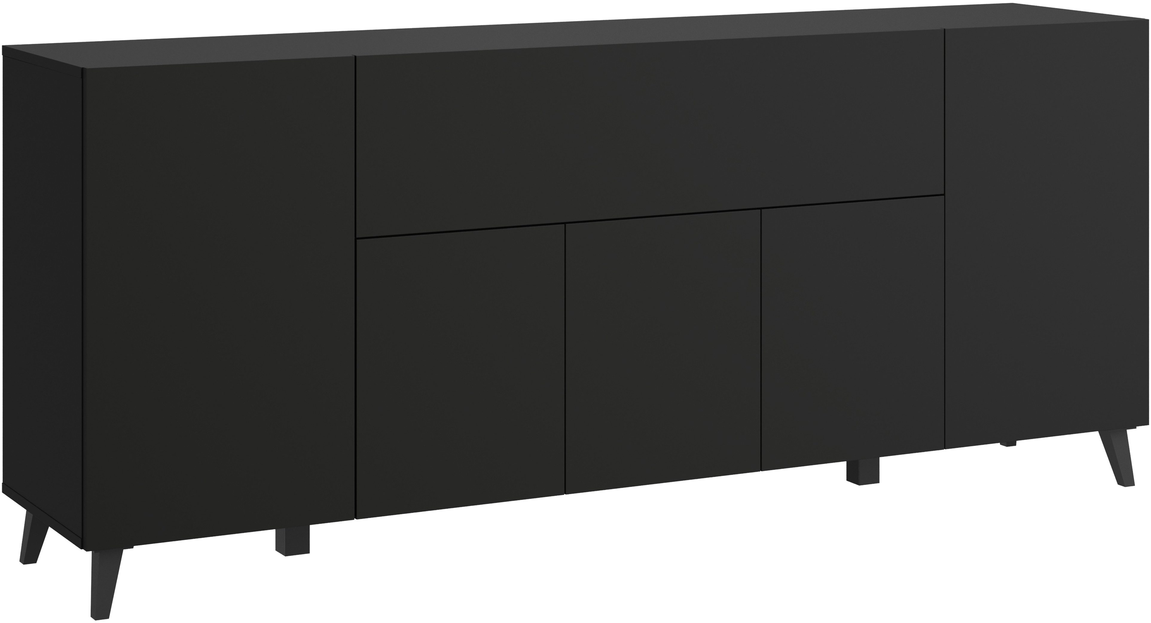 Home affaire Sideboard SIDEBOARD PHUKET II, Stilvolle, grifflose kommode, B günstig online kaufen