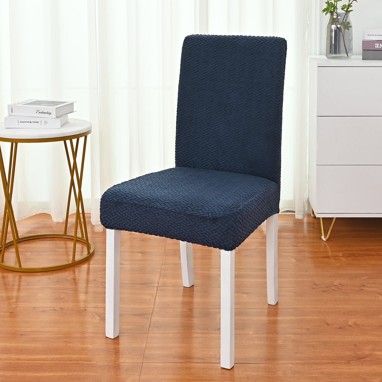 BYSURE Stuhlhusse, Esszimmer Stretch-Stuhlhussen Schonbezug, 2/4/6er günstig online kaufen