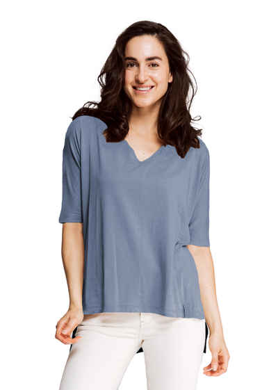 Zhrill Longshirt T-Shirt MARIT Blue (0-tlg)