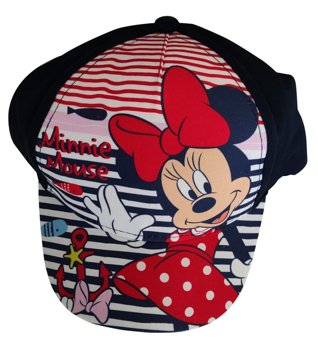 Schirmmütze Mütze Base Sonn Minnie Sun City Kappe Maus Disney Anker Cap