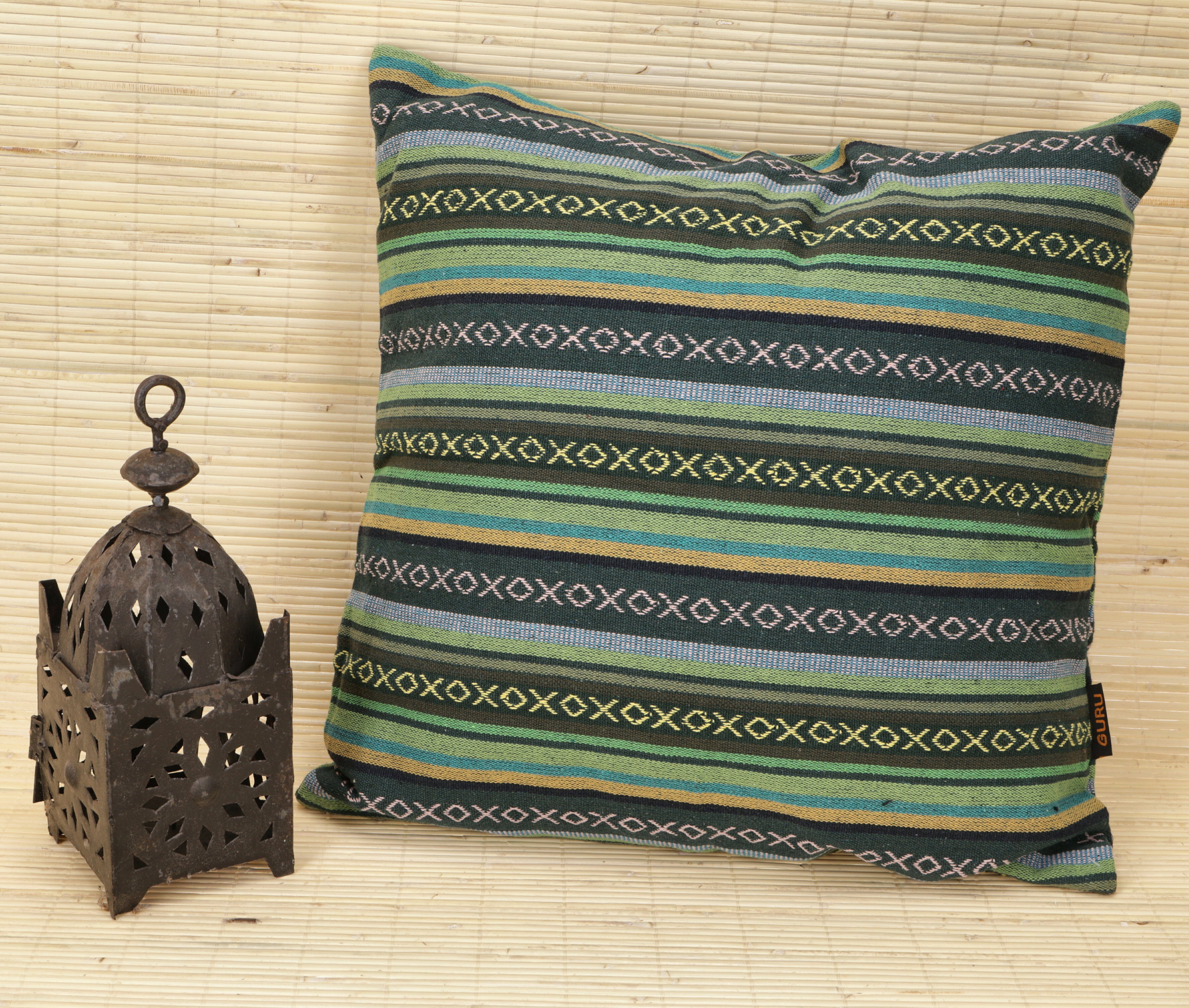Guru-Shop Kissenbezüge Boho-Style Kissenhülle, gewebter Ethno.. günstig online kaufen