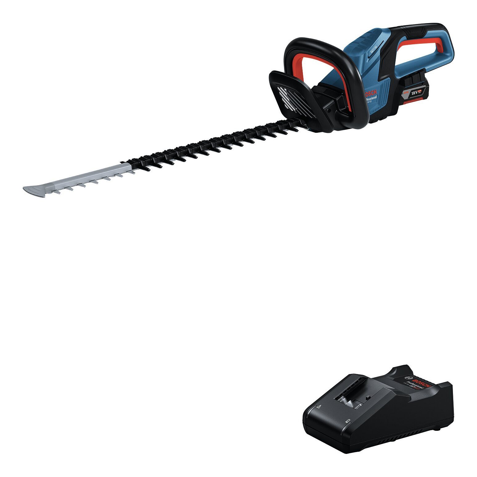 BOSCH Akku-Heckenschere GHE 18V-60, Mit 1x Akku 4 Ah - im Karton