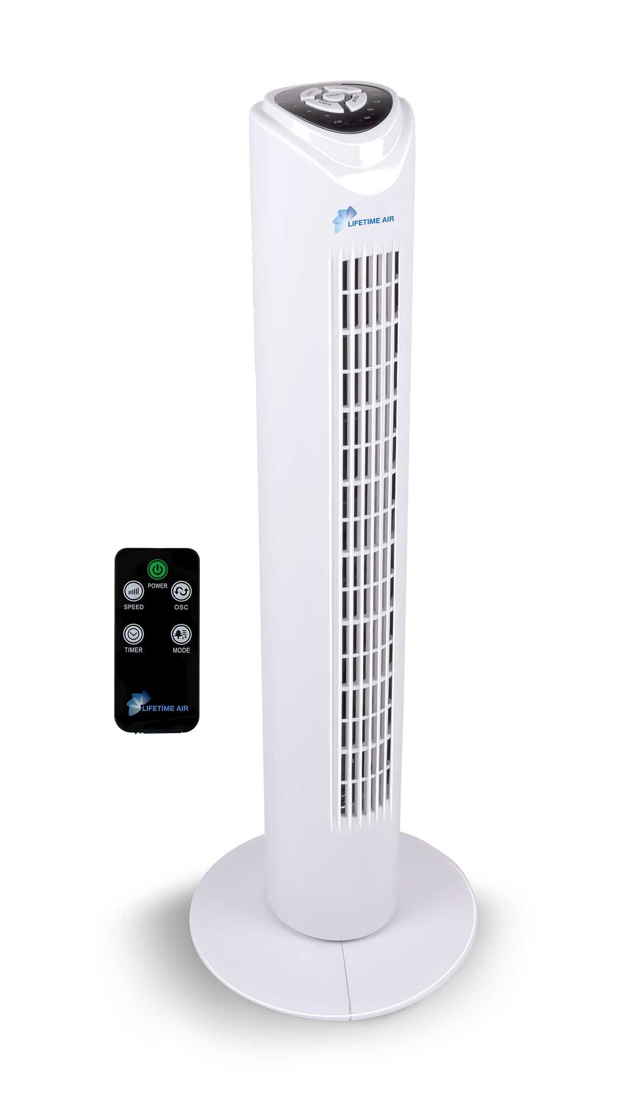 Lifetime Air Turmventilator Ventilator mit Schwenkfunktion, günstig online kaufen