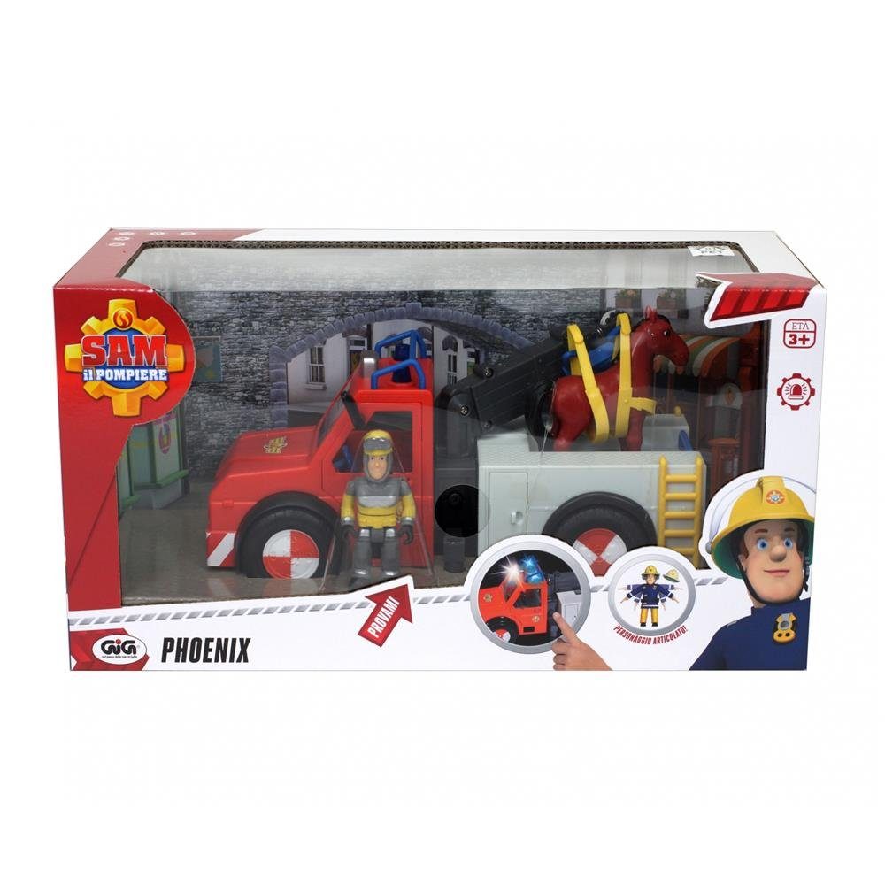 SIMBA Spielzeug-Abschlepper Feuerwehrmann Sam Phoenix, mit Sam Figur und Pf günstig online kaufen