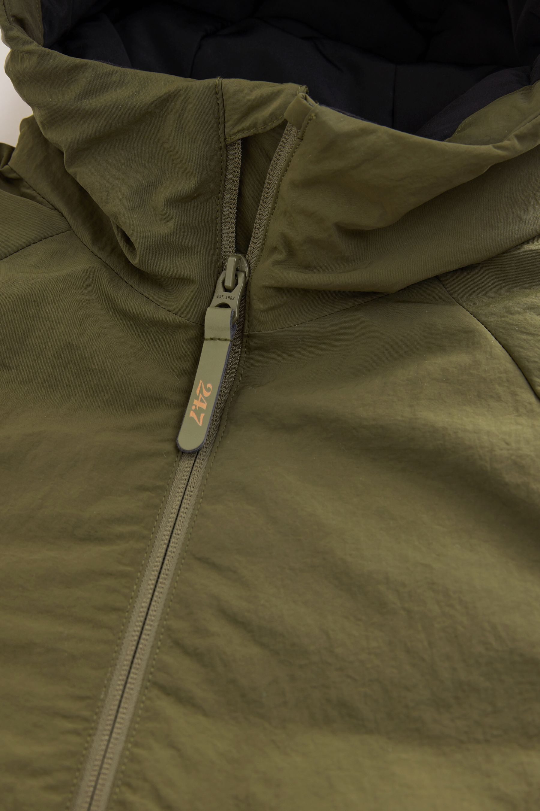 Next Regenjacke Spritzwasserabweisender, wattierter Mantel (1-St)