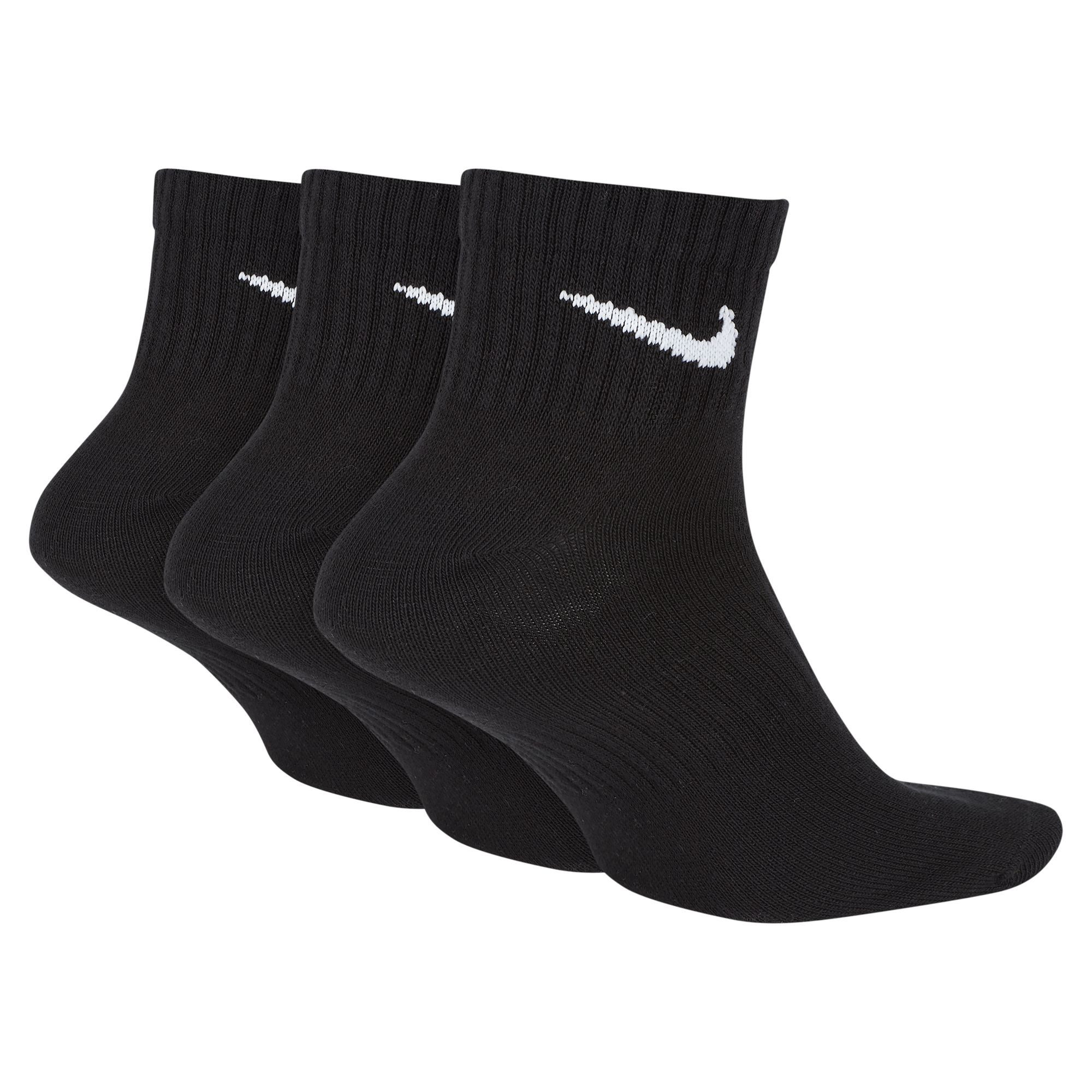 Nike Funktionssocken U NK ED LTWT ANKLE 3P 132 für sportive Aktivitäten, im praktischen 3er-Pack, leichtes Material