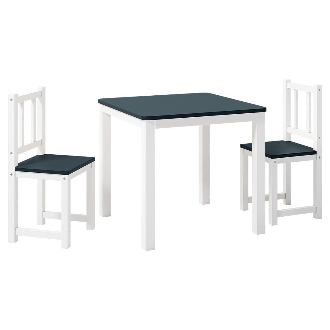 Bellabino Kindersitzgruppe Sora, (2 Stühle und 1 Tisch), Holzsitzgruppe aus günstig online kaufen