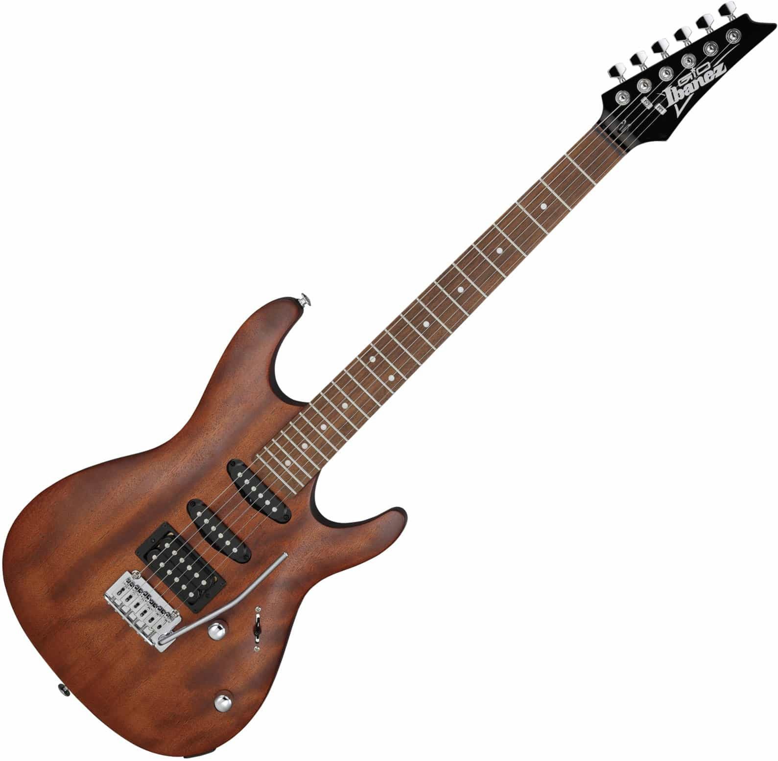 E-Gitarre GSA60-WNF Walnut Flat - mit HSS-Pickups und Tremolo