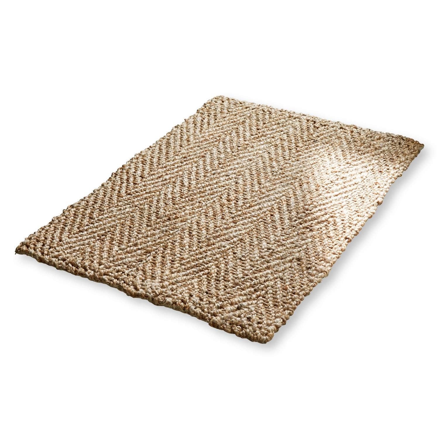 Mirabeau Badematte Badematte Daoukro braun, Höhe 70.0 mm, 100% Jute, Unters günstig online kaufen