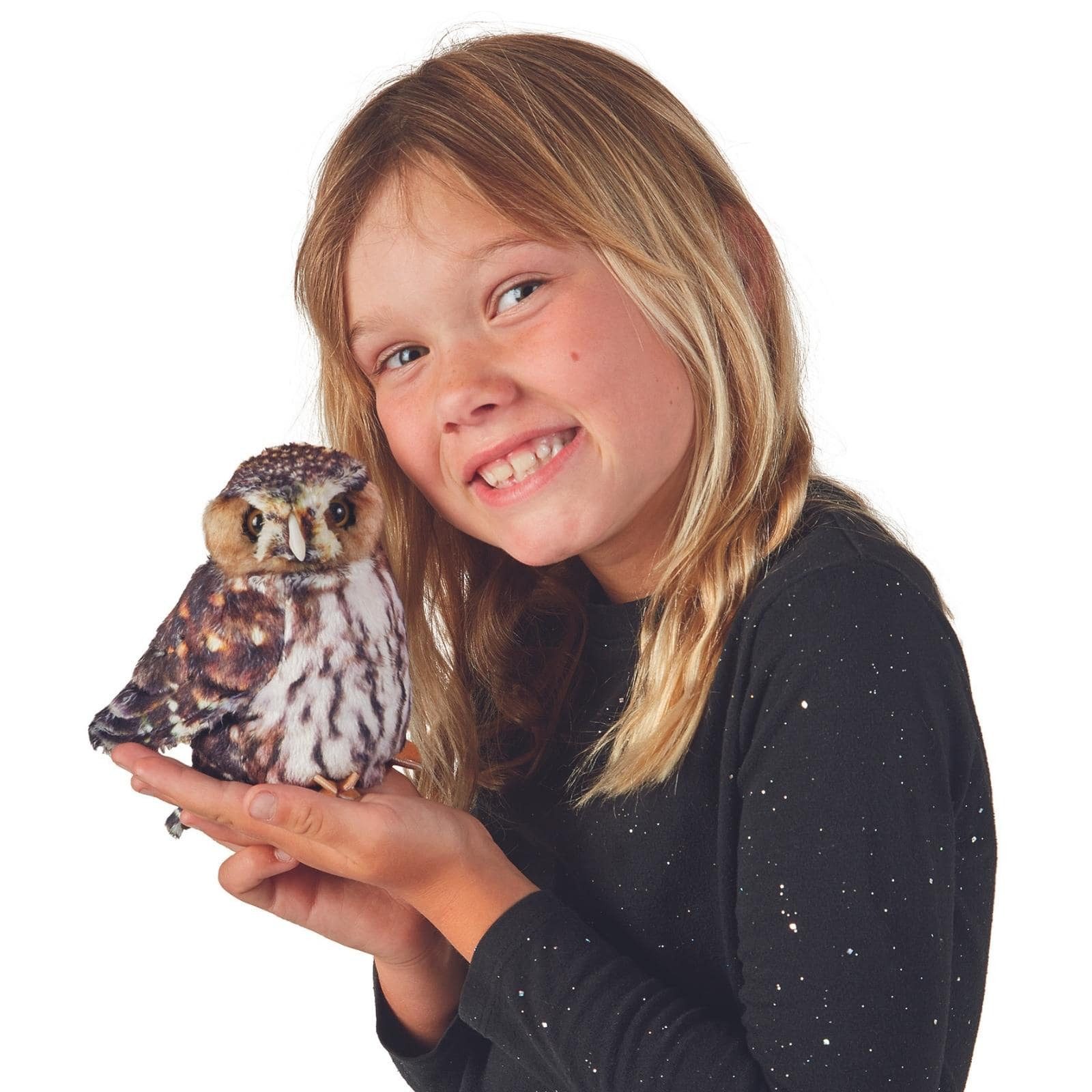 Folkmanis Handpuppen Handpuppe Folkmanis Sperlingskauz günstig online kaufen