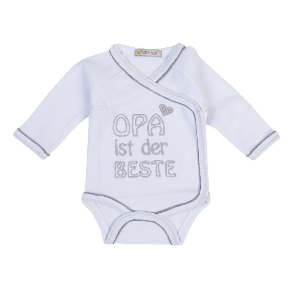 Milarda Kidswear Langarmwickelbody