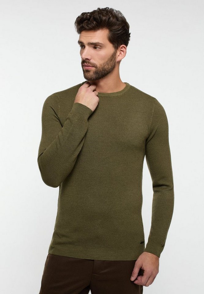 Eterna Strickpullover, Rundhals