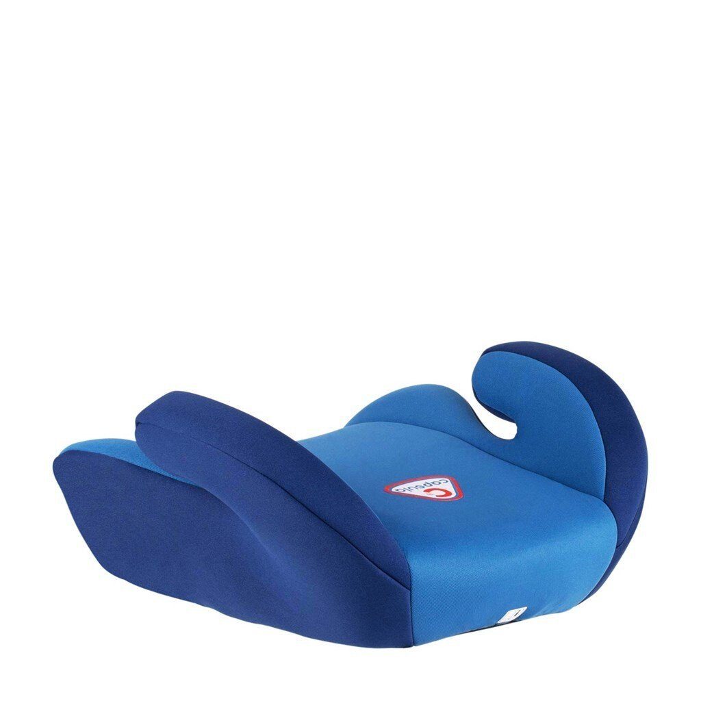 Autokindersitz capsula® blau mit Kindersitzerhöhung (15-36kg) Gurtführung Sitzerhöhung