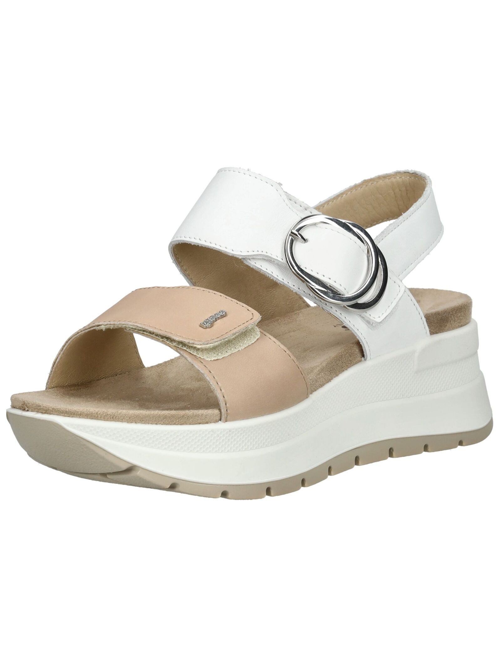 Sandalen Leder . Keilsandalette