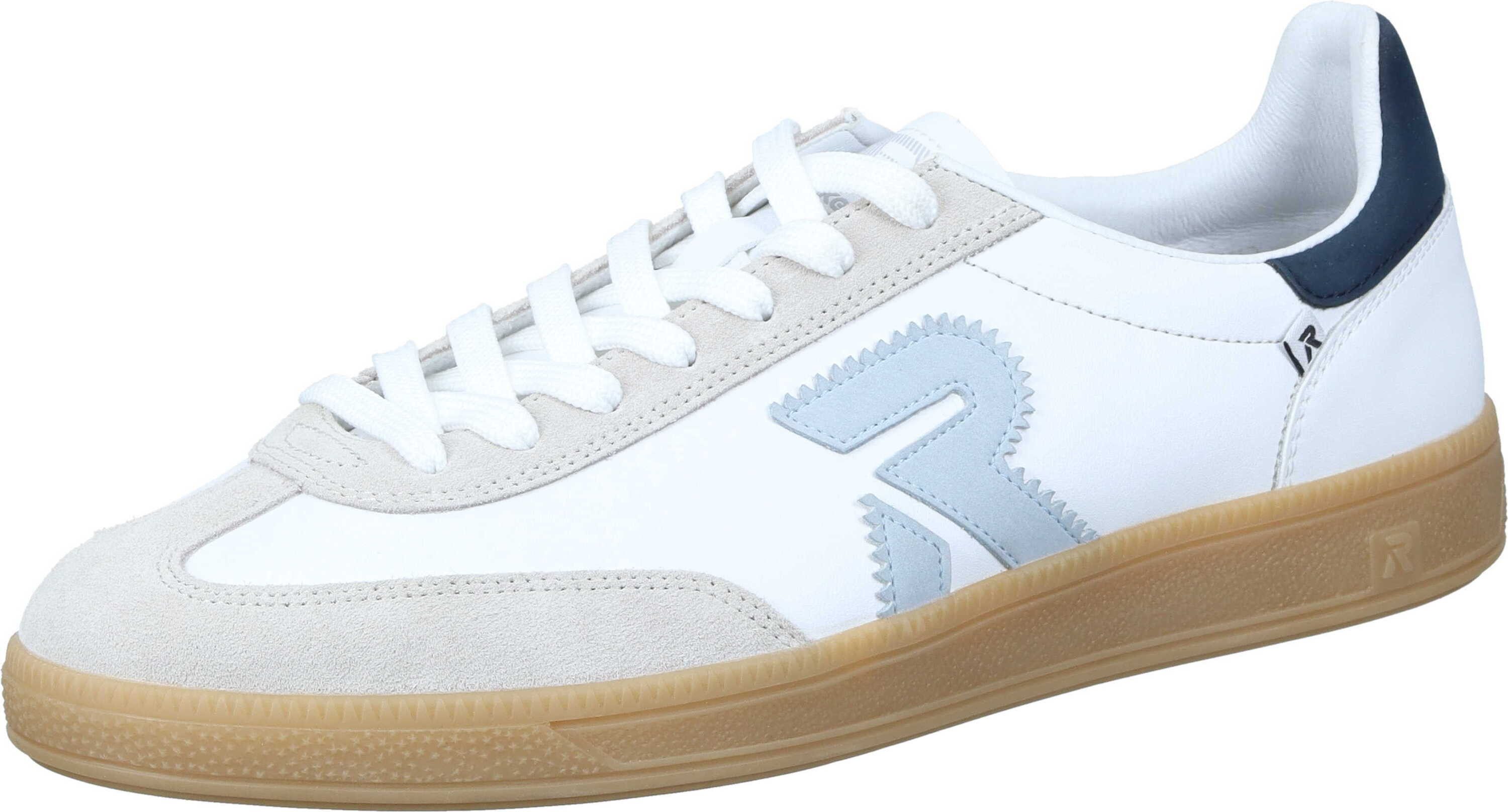 Rieker Schnürer Sneaker aus Leder/Synthetik
