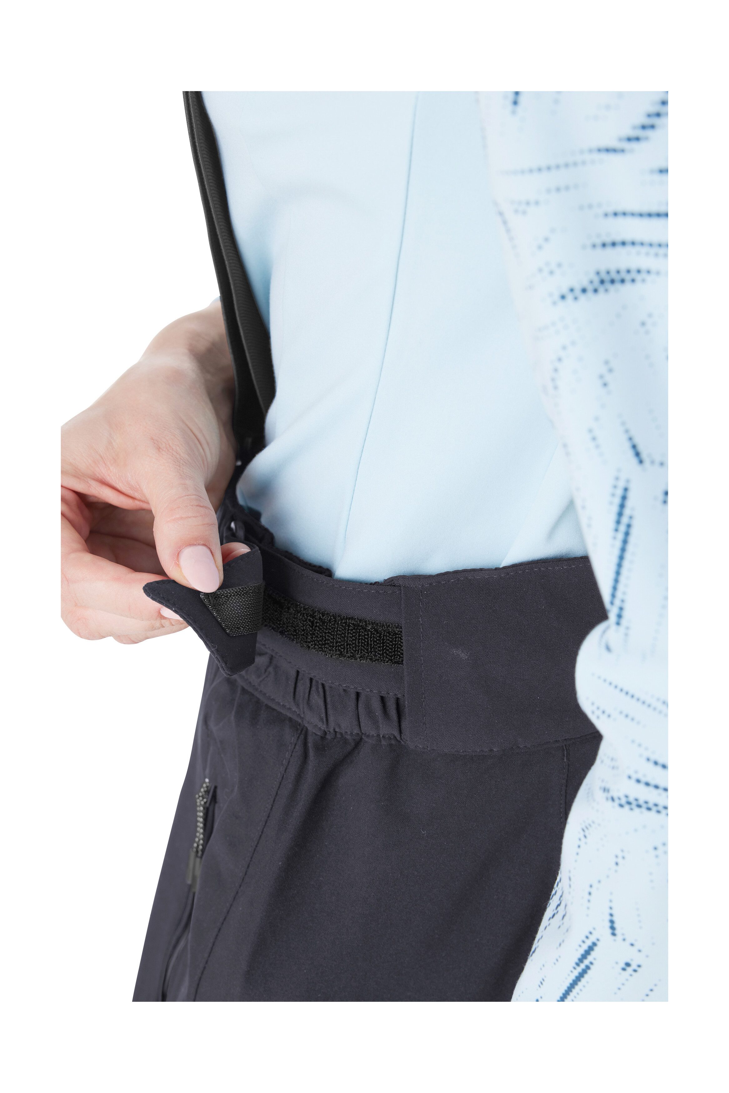 Killtec Skihose KSW 249 WMN SKI PNTS Wasser- und winddicht, abnehmbare Träger, verstellbare Taille