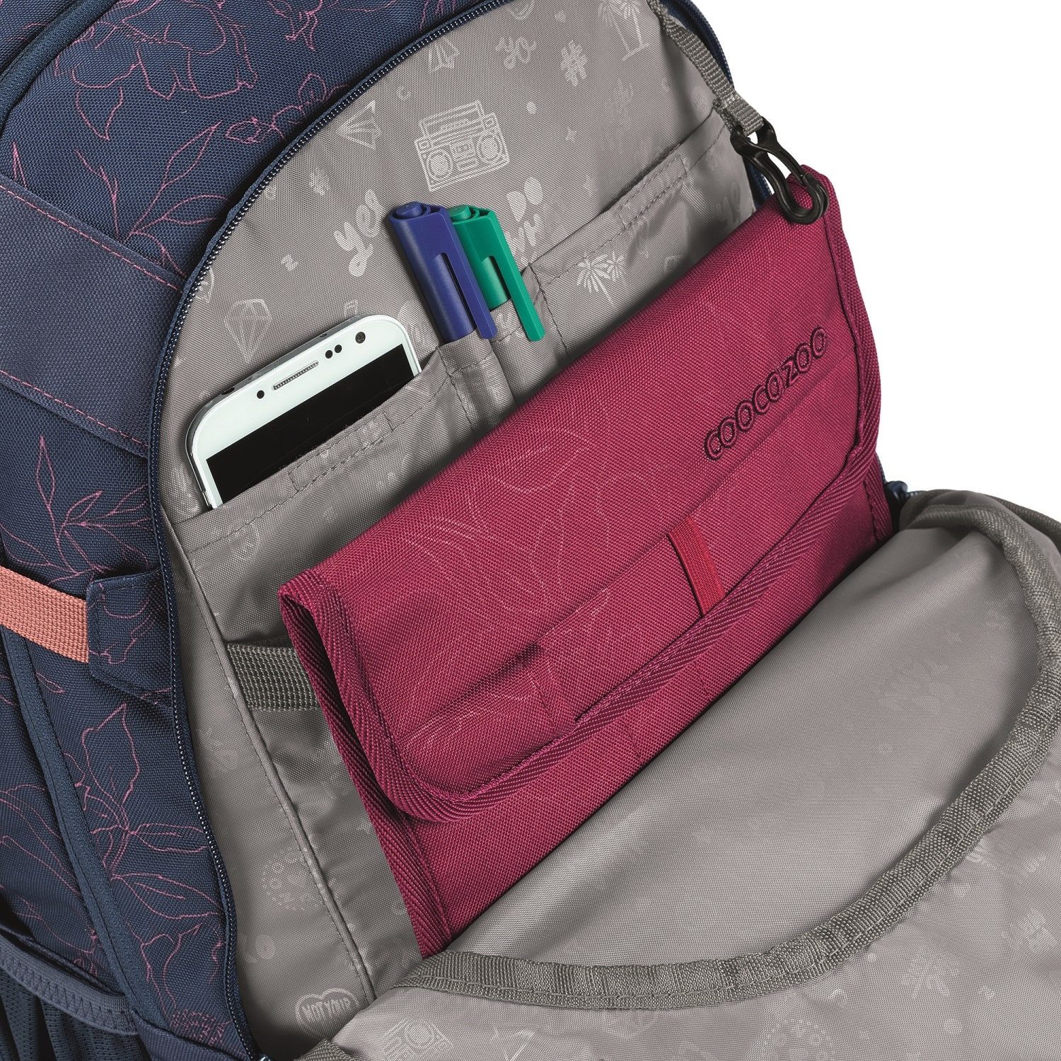 coocazoo Schulranzen Schulrucksack-Set MATE Sweet Rose günstig online kaufen