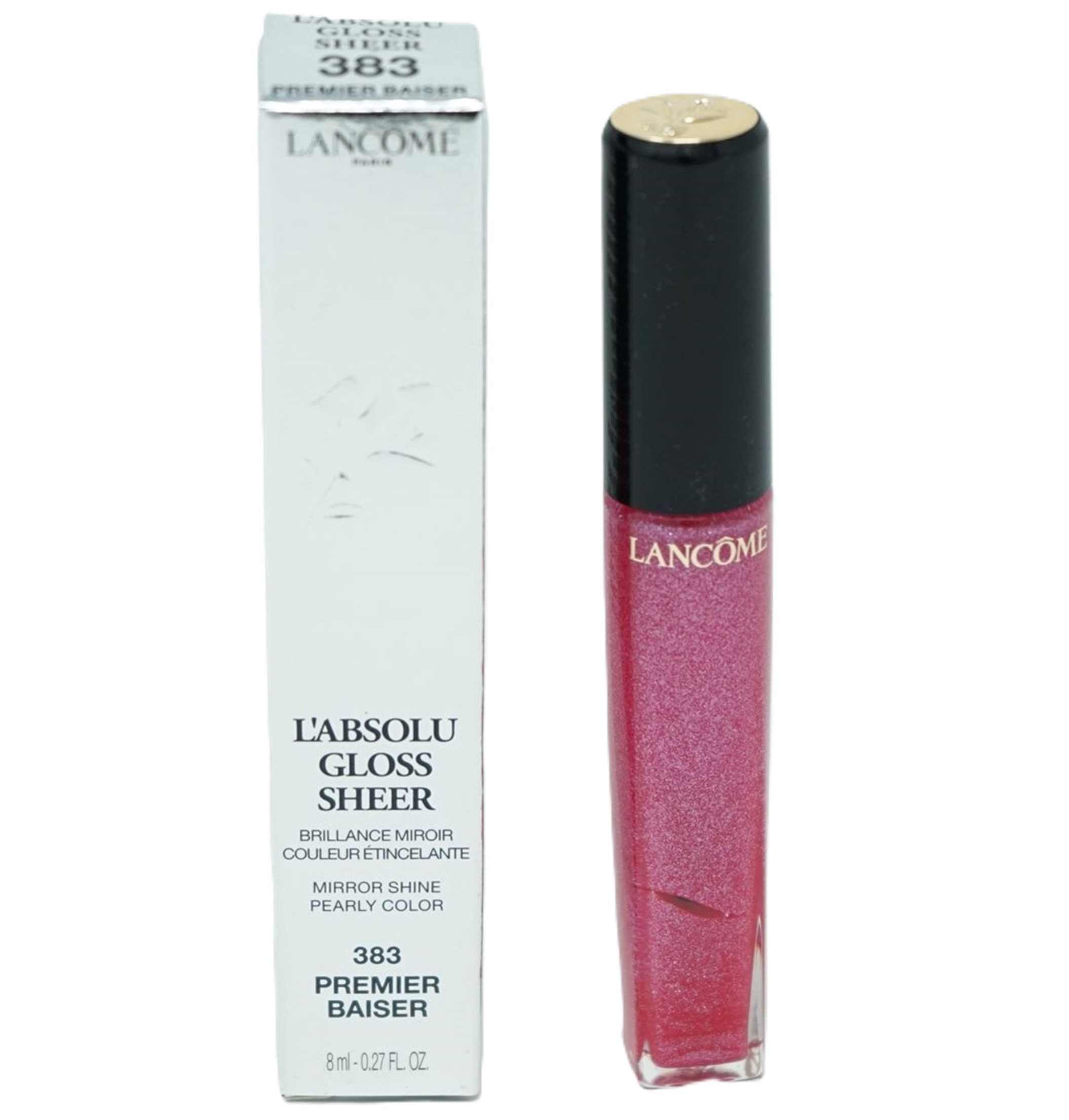 LANCOME Lipgloss LANCOME L'Absolu Lacquer Lipgloss 383 Premier Baiser