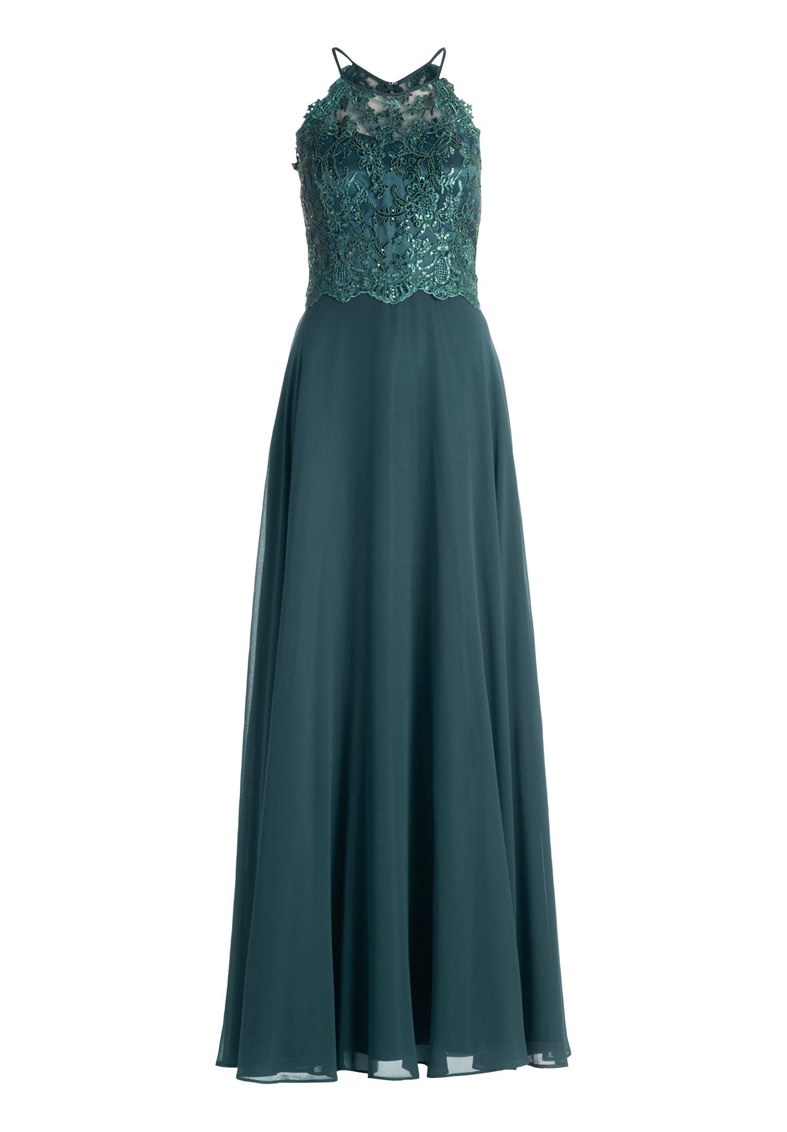 Vera Mont Abendkleid Damen rückenfrei Spitze