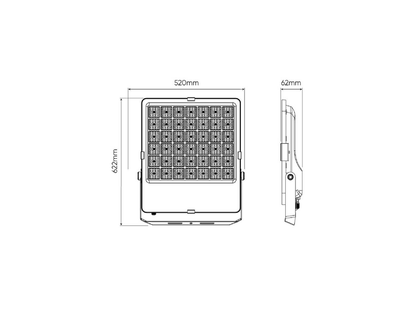 LED-Line LED Flutlichtstrahler Strahler Industrie-Fluter Neutralweiß günstig online kaufen