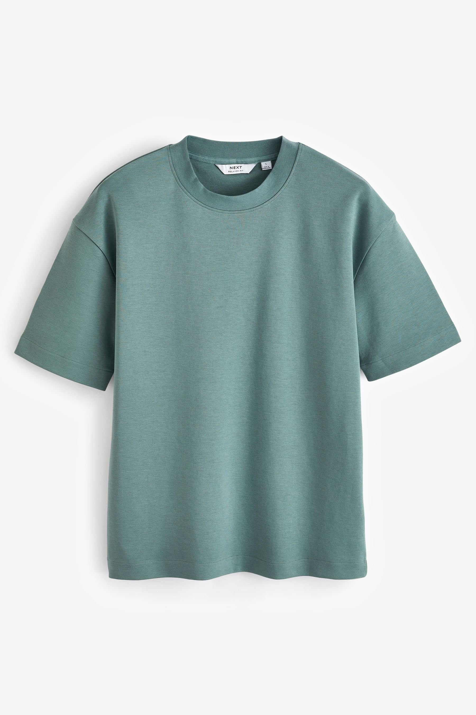 Next T-Shirt EDIT lässiges T-Shirt (1-tlg) Sage Green