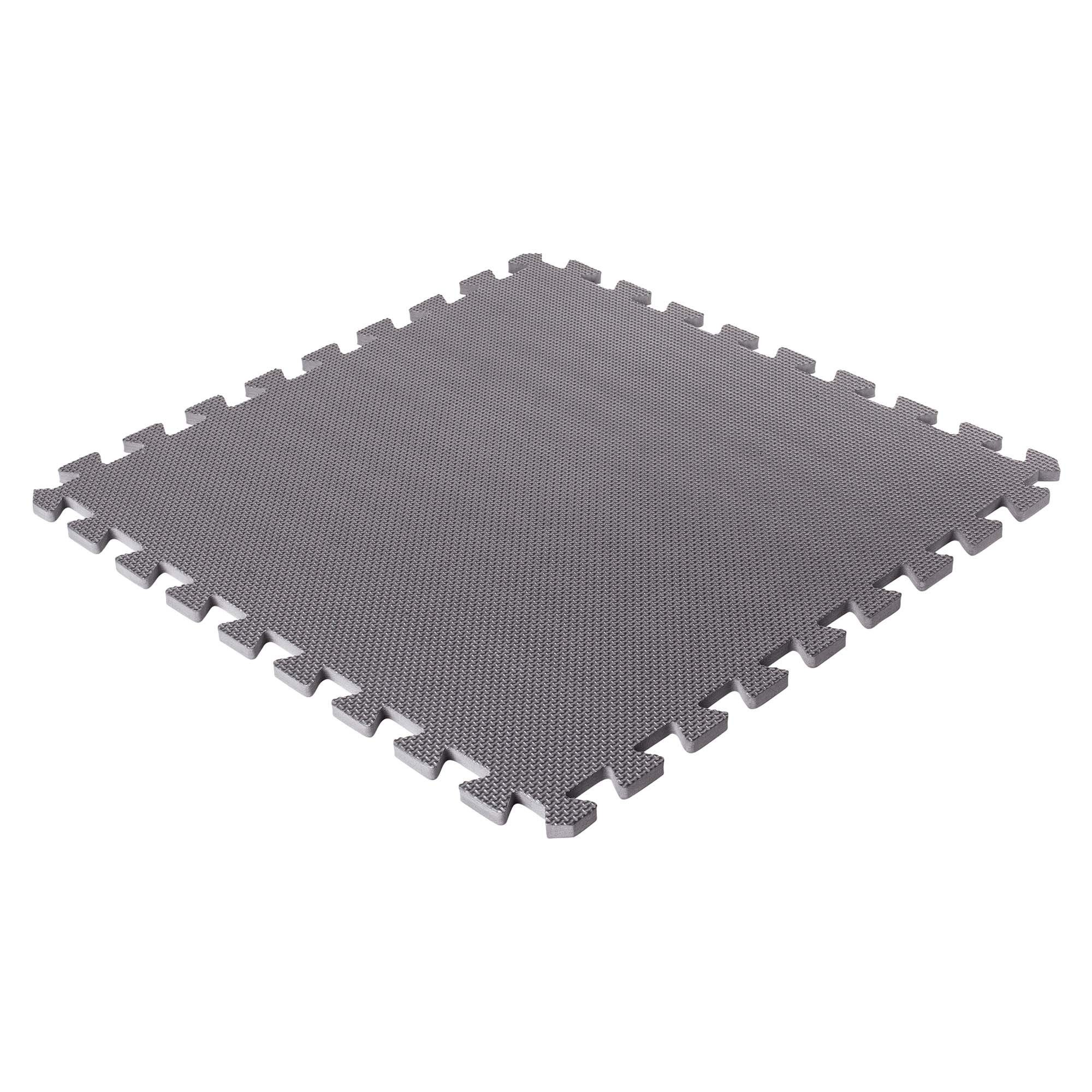 SUMMER FUN Bodenschutzmatte Bodenschutzmatten, grau, 500x500x8mm (8 Stück im S, Komplett-Set, 8-St.