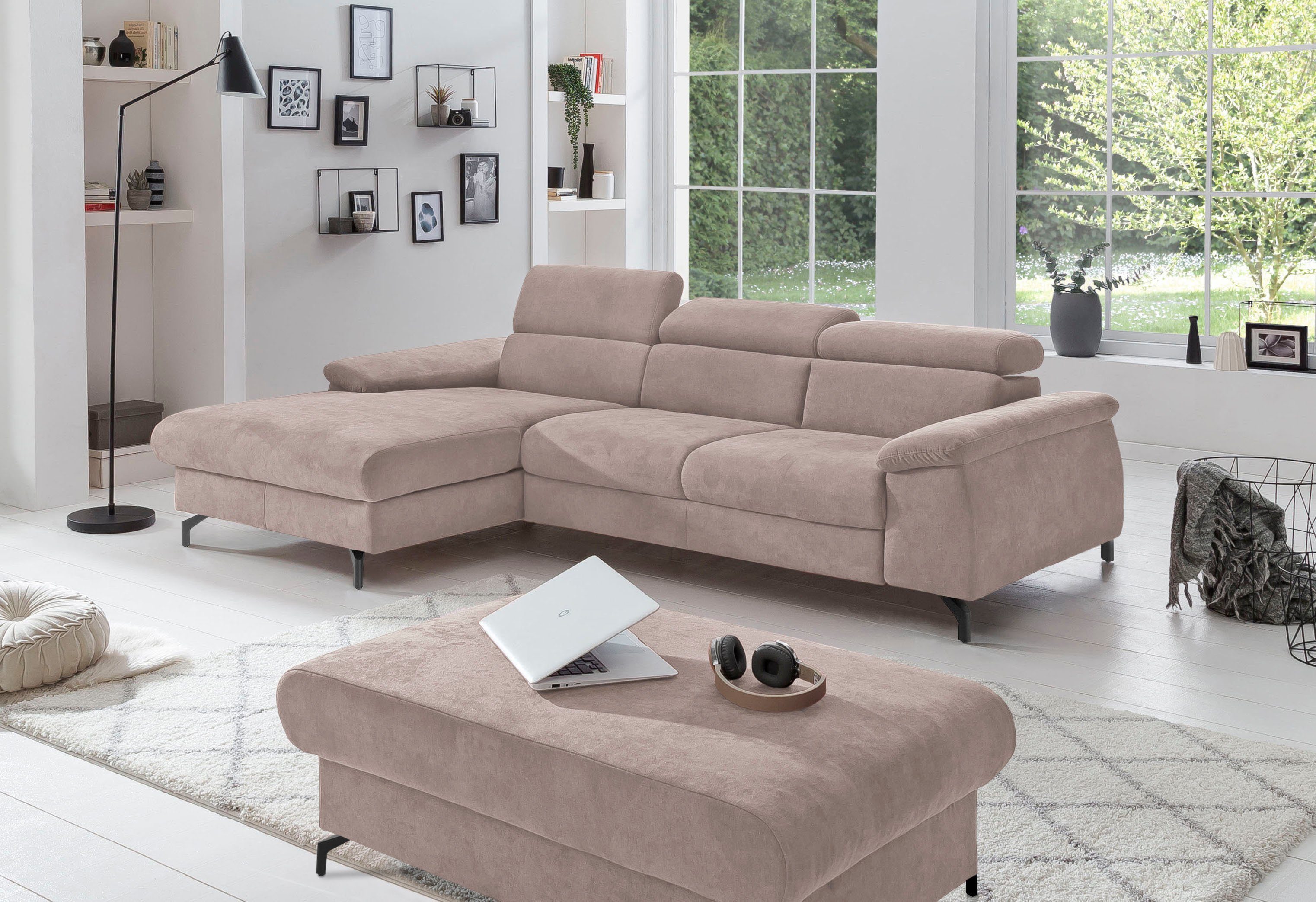 COTTA Ecksofa Kitty L-Form, B: 242 günstig online kaufen