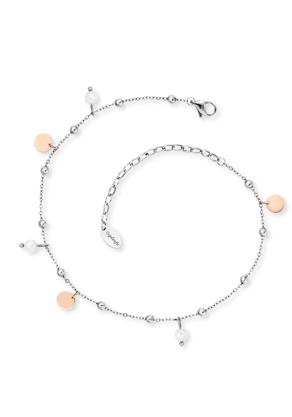 Engelsrufer Fußkette Little Joy Bicolor, mit Süßwasserzuchtperle günstig online kaufen
