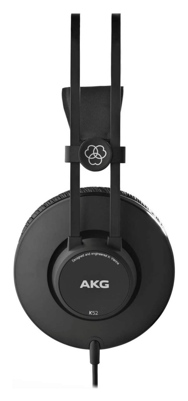 AKG K-52 - geschlossener Kopfhörer für Musiker und Home-Recording Over-Ear-Kopfhörer (für Aufnahme, Abmischen im Studio oder bei Liveauftritten)