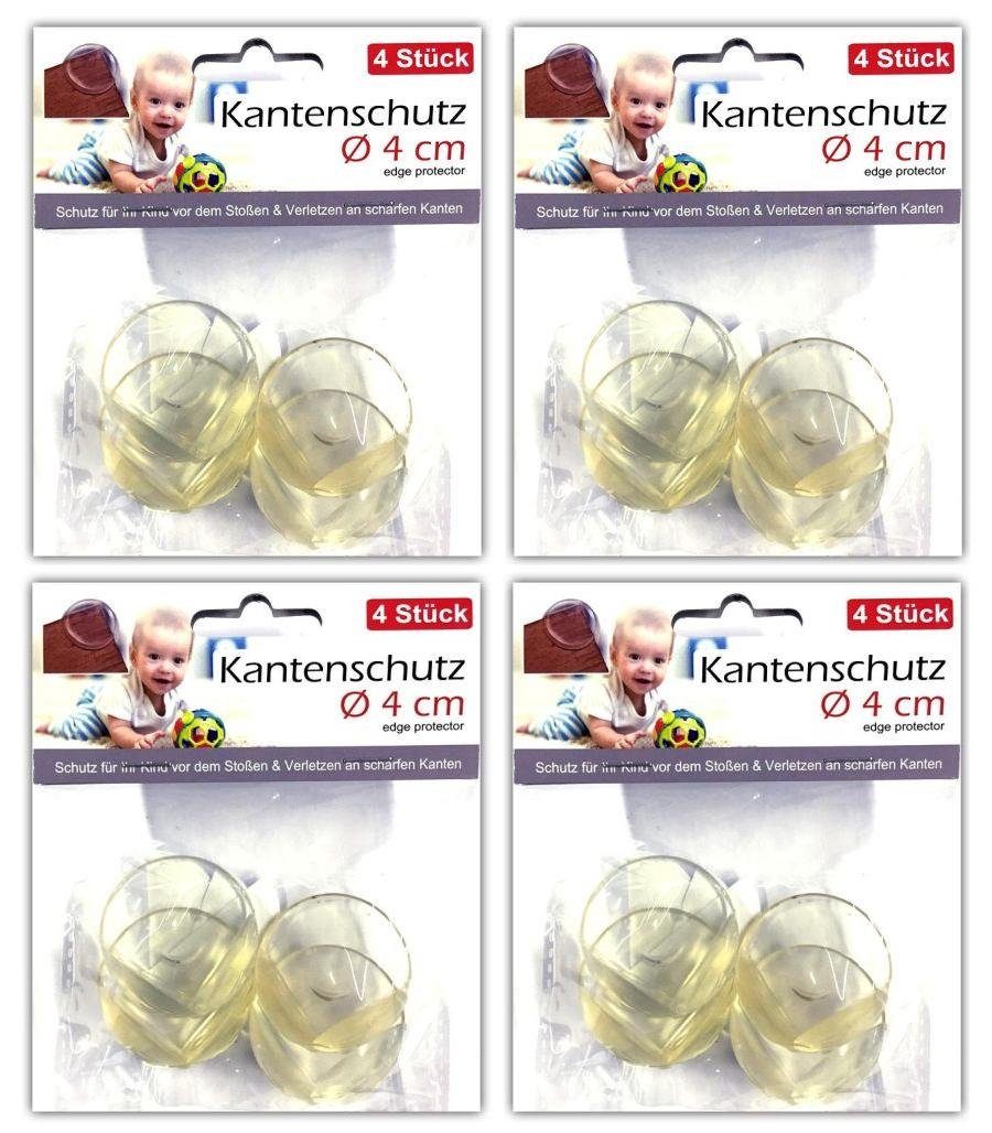 HAC24 Kindersicherung Tischkantenschutz Rund Kinder Baby Kantenschutz Eckenschutz, Ø 4 cm