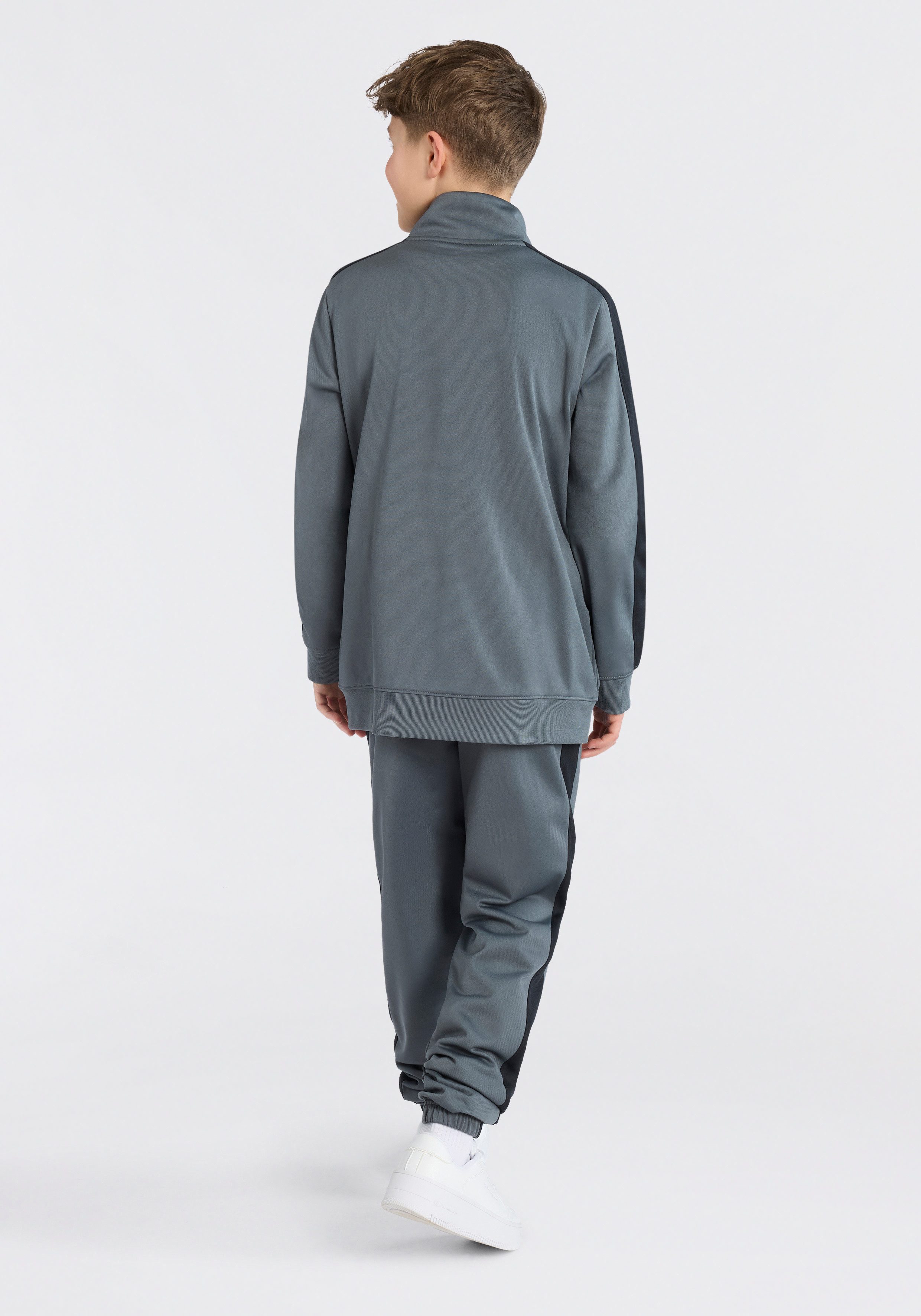 Under Armour® Trainingsanzug UA RIVAL KNIT TRACK SUIT, Für Kinder - Material innen weich angeraut