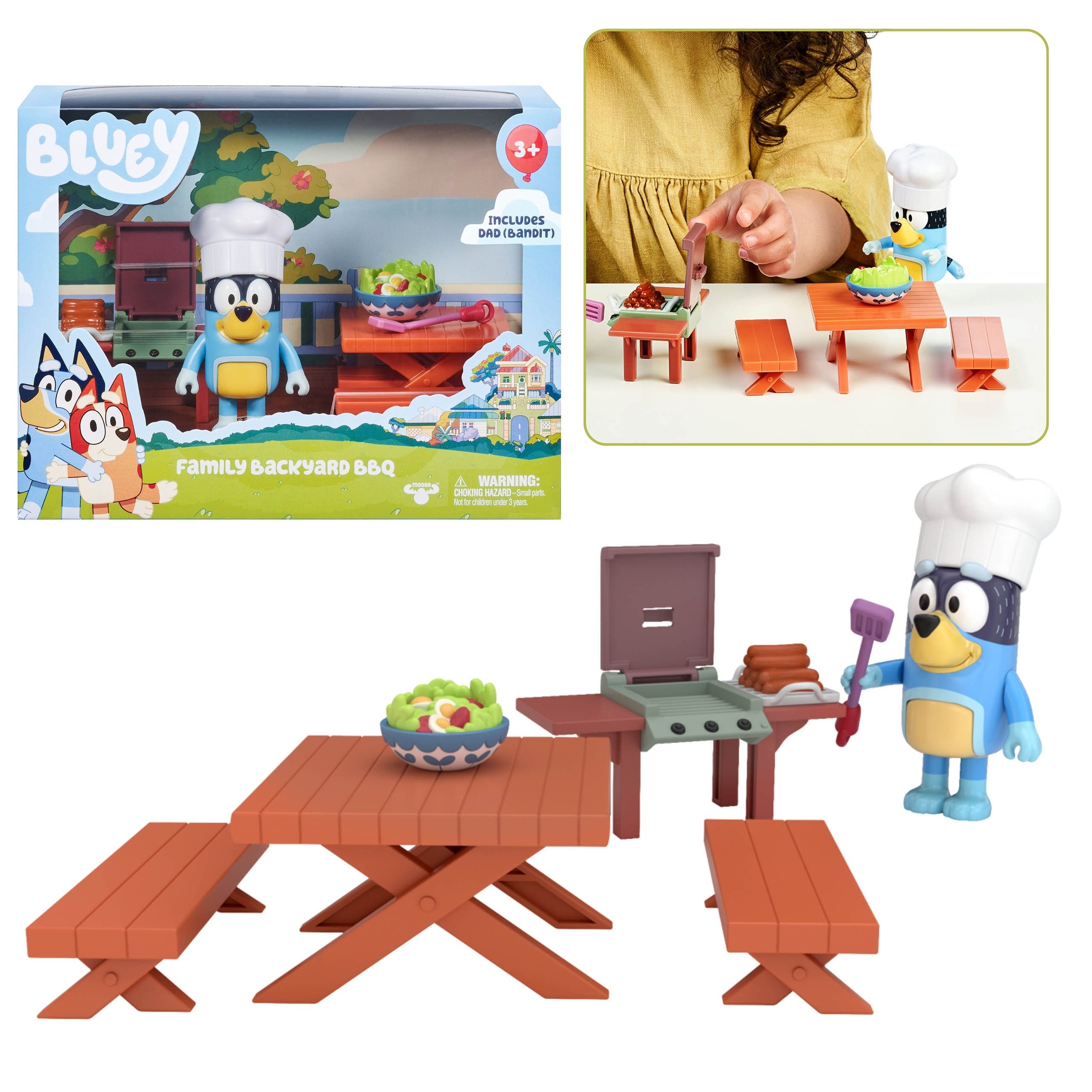 Sarcia.eu Spielfigur Bluey Grill Set für günstig online kaufen