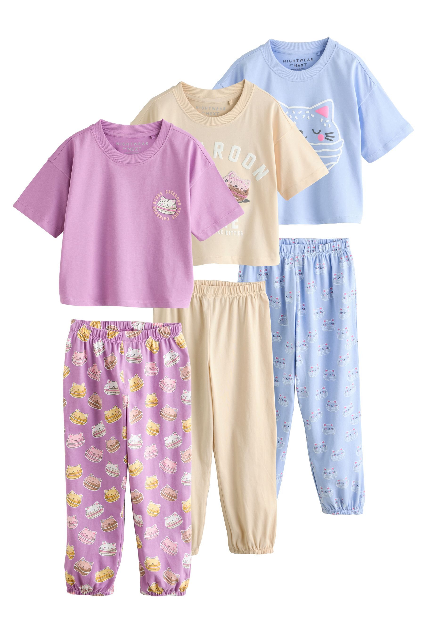 Pyjama Pyjamas im 3-Pack