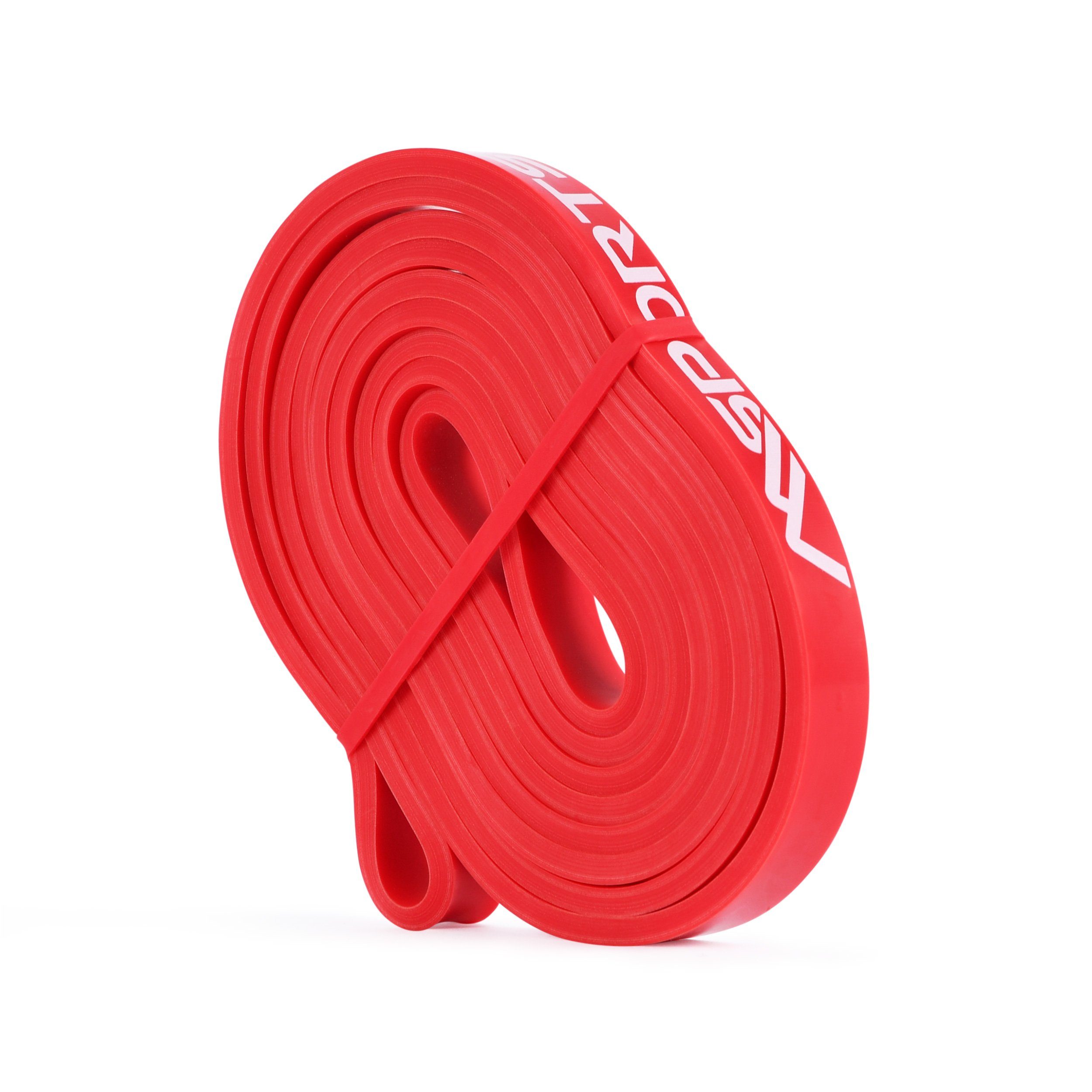 MSports® Trainingsband Resistance Band in verschiedenen Stärken - Trainingsband XS - Rot - 13 mm