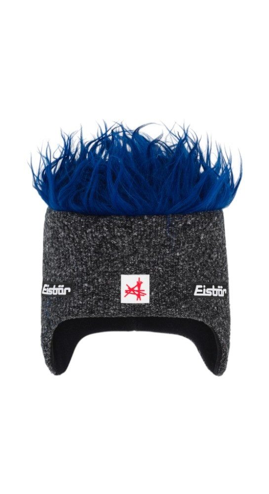 Eisbär Ohrenmütze Wintermütze (Ohrenmütze) Penny SA Kinder - graphitgrau/blau - 1 Stück