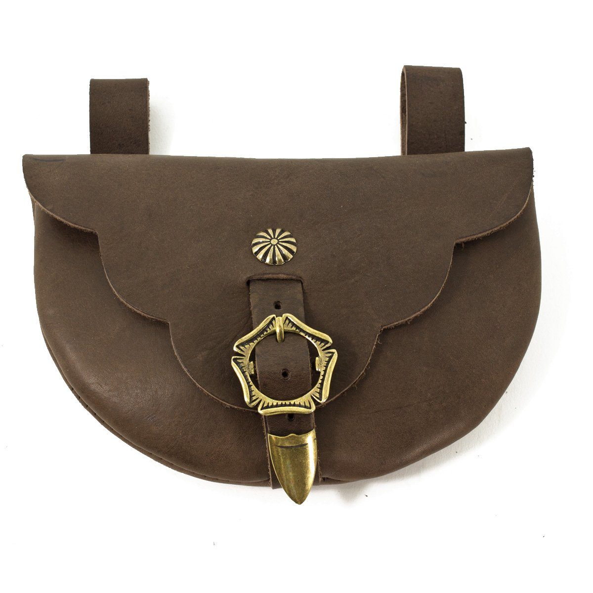 Pera Peris Ritter-Kostüm Hochmittelalter Gürteltasche Runneburg Braun