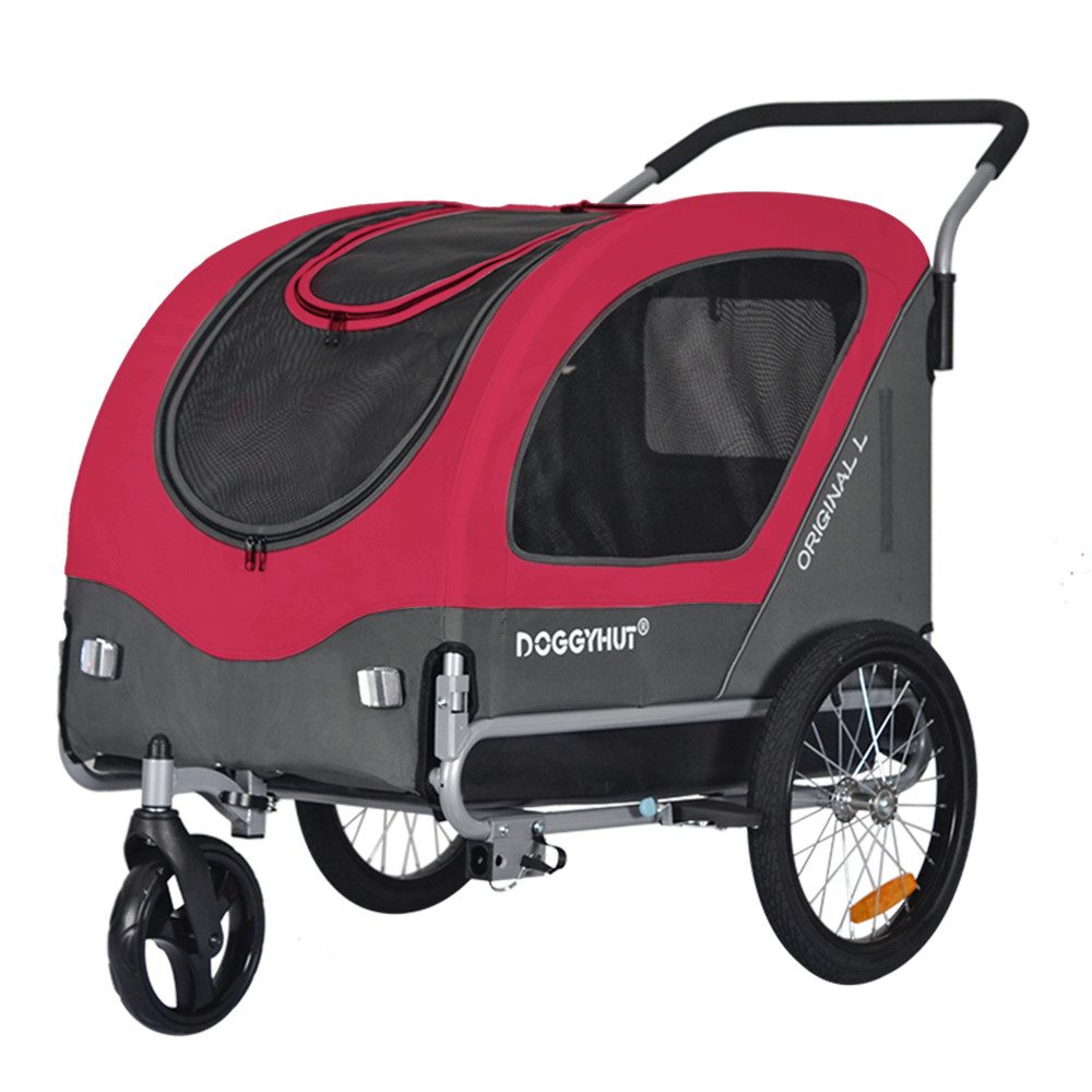Fahrradhundeanhänger DOGGYHUT Fahrradanhänger & Hundebuggy bis 35kg Hundeanhänger