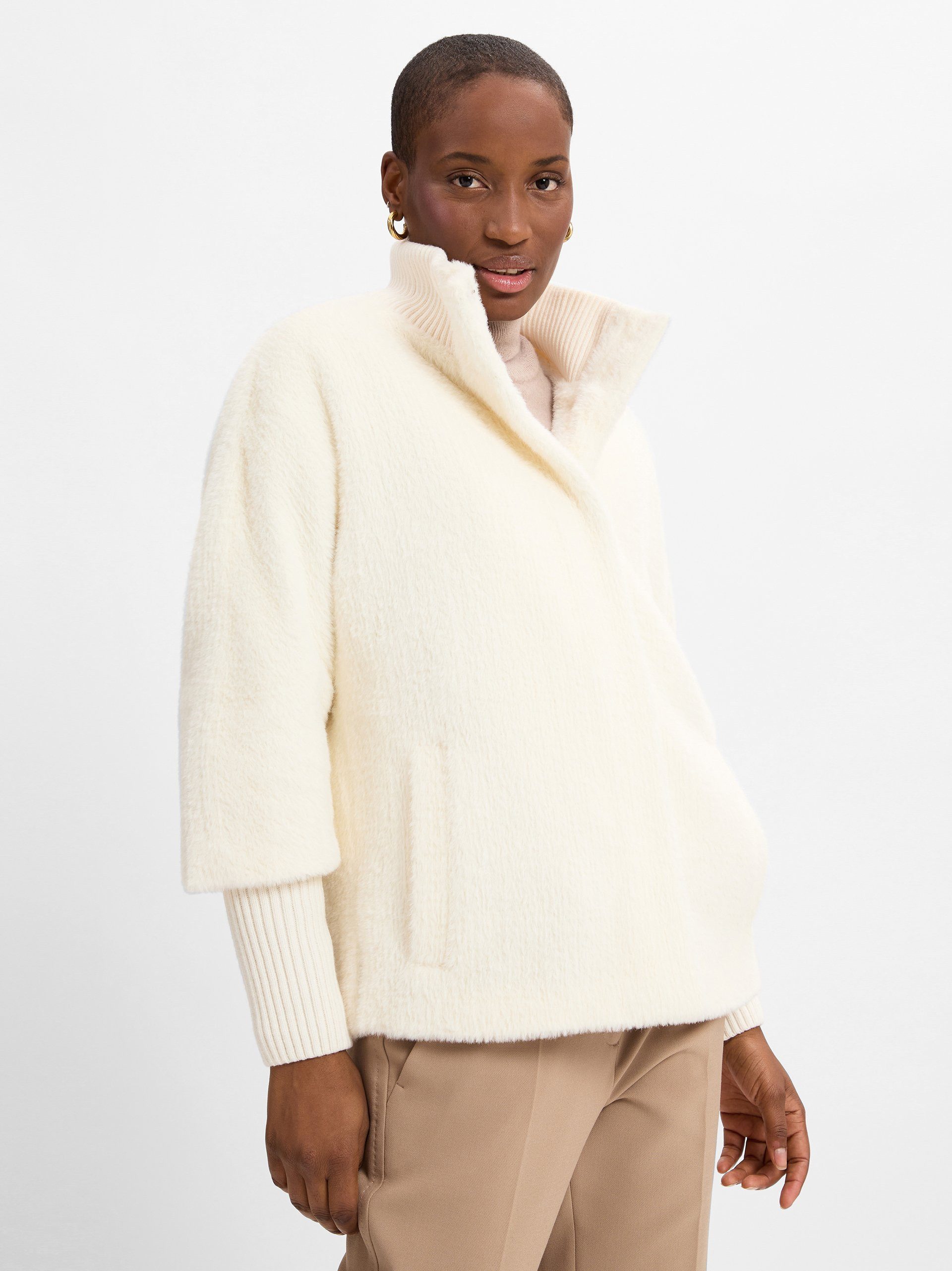 comma Wolljacke, Normale Passform