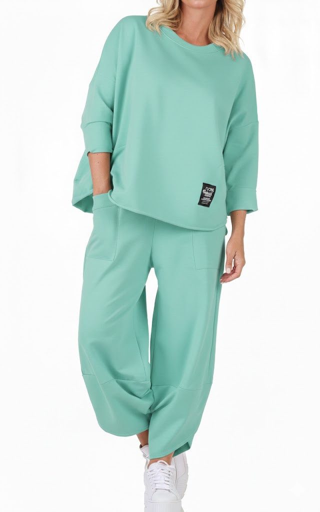 simaranda Jogginganzug Damen Jogginganzug 6172 36-42 Mint