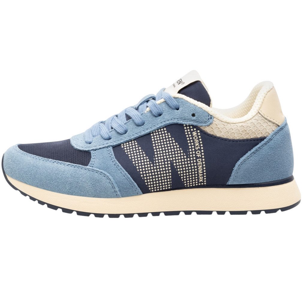 WODEN Ronja (Leder/Textil) denimblau Damen Sneaker