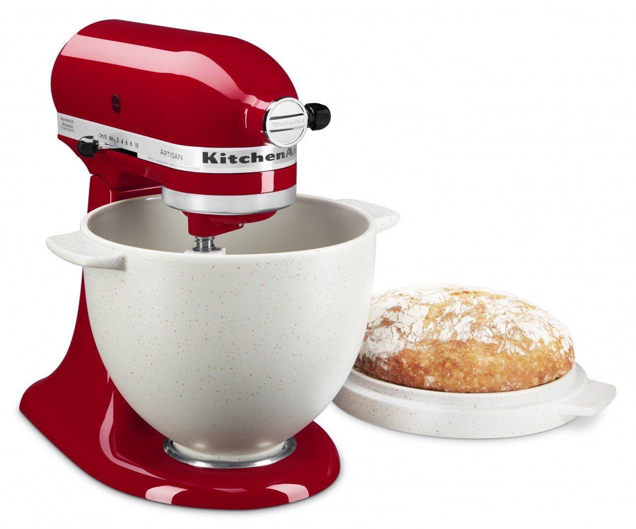 KitchenAid Küchenmaschinenschüssel KitchenAid Brot-Backschüssel + Brot & Brioche Rezeptbuch