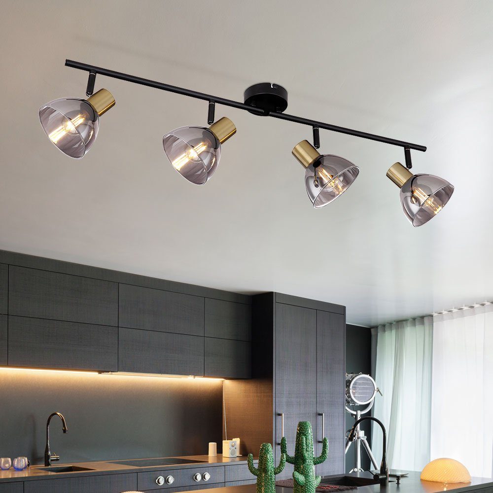 LED Design Deckenlampe Decken-Srahler Flur Küchen Deckenleuchte Wohnzimmer Spot 
