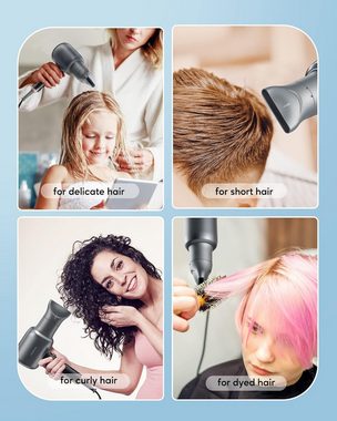 stylocks Haartrockner Leistungsstark Haartrockner mit Diffusor, Negative Ionen für Frauen, Kinder, Hause, Reisen, Salon