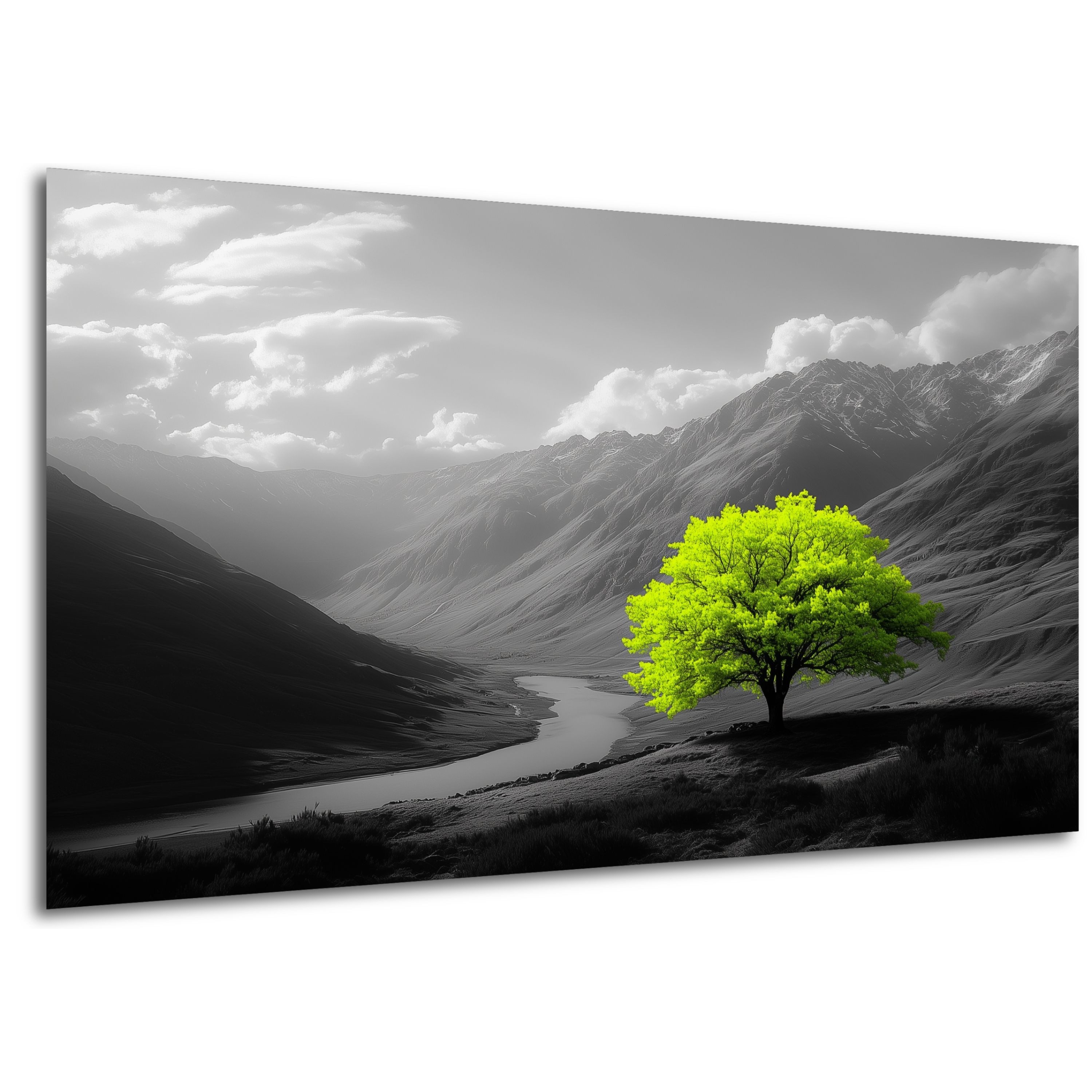 DARO Design Leinwandbild Modern Abstrakt Wandbilder XXL Wandbild Wand Deko günstig online kaufen