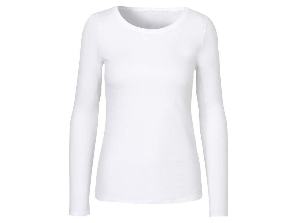 Neutral Langarmshirt Neutral Bio-Damen-Langarmshirt mit Rundhalsausschn