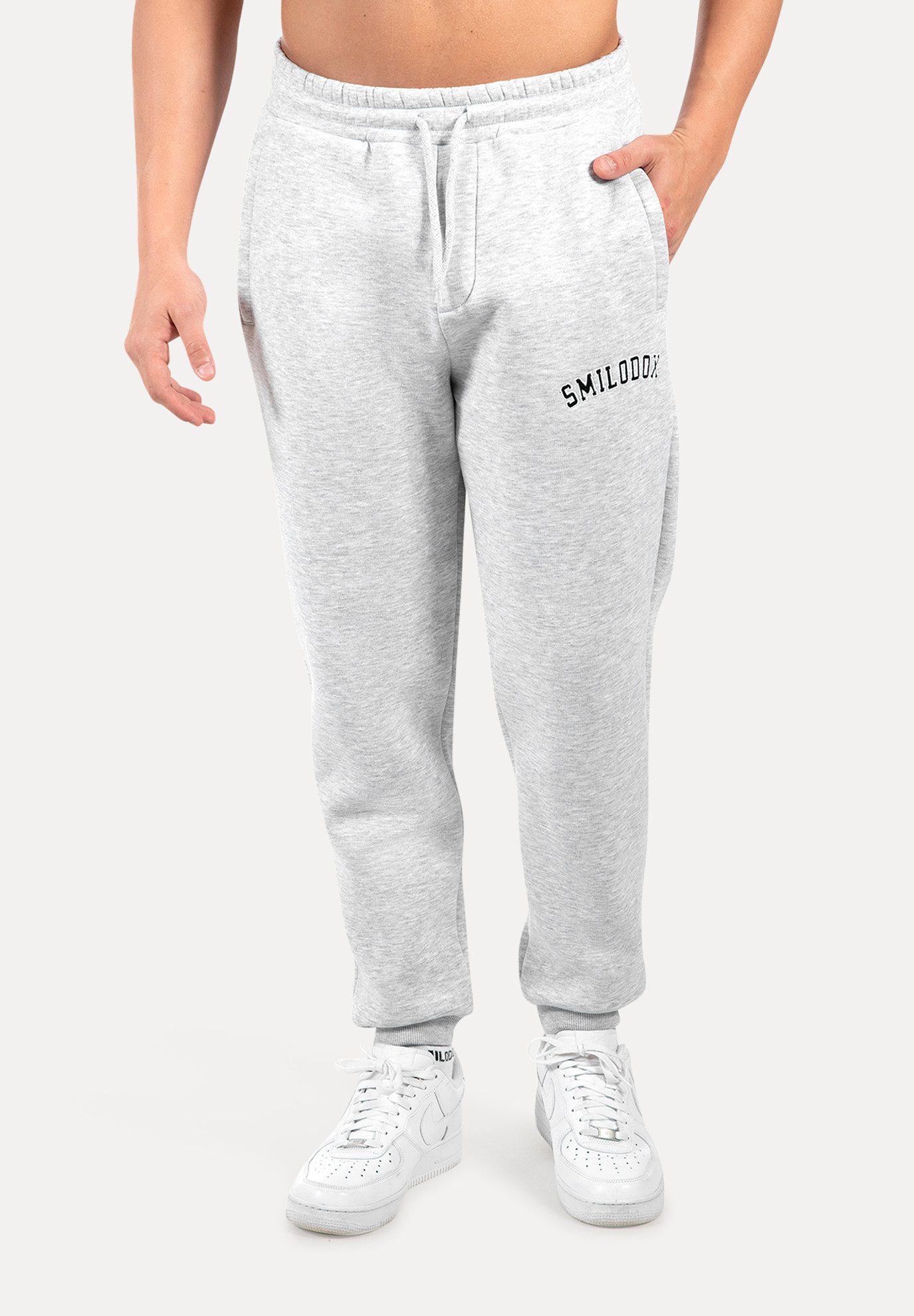 Smilodox Jogginghose Kayson, Oversize Freizeithose mit Reißverschlusstasche günstig online kaufen