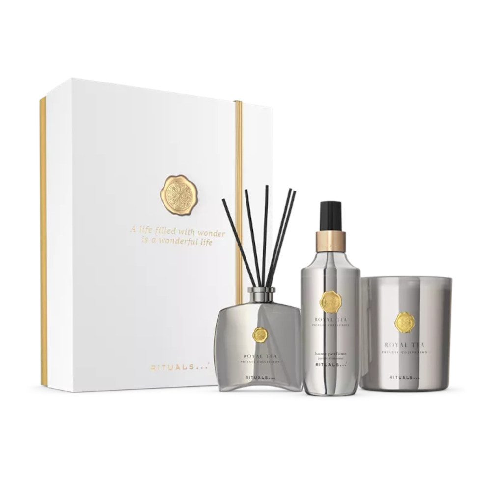 Rituals Pflege-Geschenkset Private Collection: Stäbchen 100 ml, Parfum 250 ml, Kerze 360 g