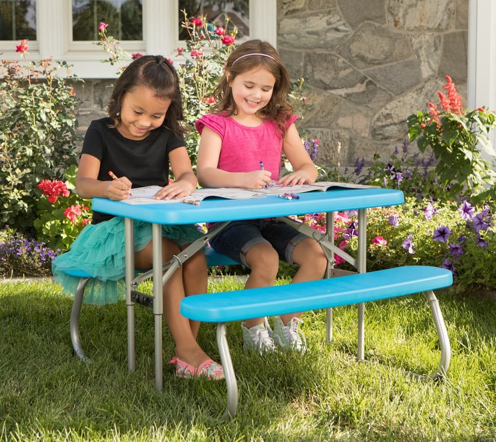 Lifetime Campingtisch (1-St), für Kinder von 3-8 Jahren, UV-beständig, klappbar, LxBxH 90x83x53cm