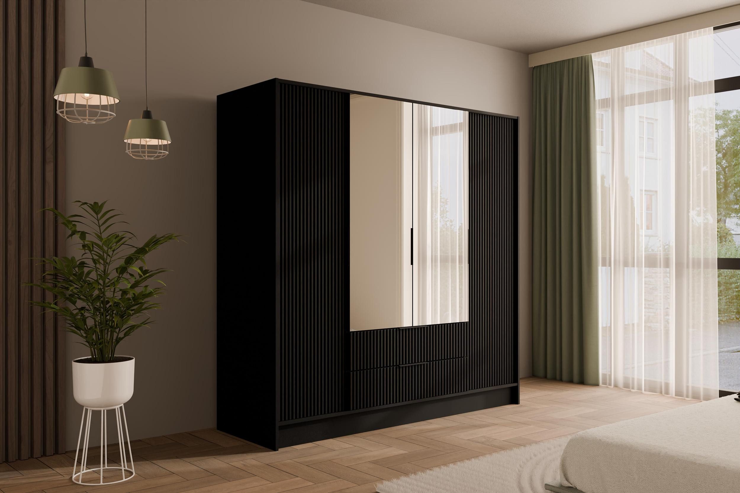 ALTDECOR Drehtürenschrank NOA (Kleiderschrank Garderobenschrank mit günstig online kaufen