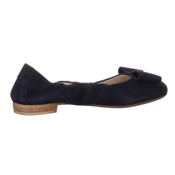 Donna Carolina Pris Ballerina Flats Bequem Ziernähte Veloursleder Ballerina Veloursleder